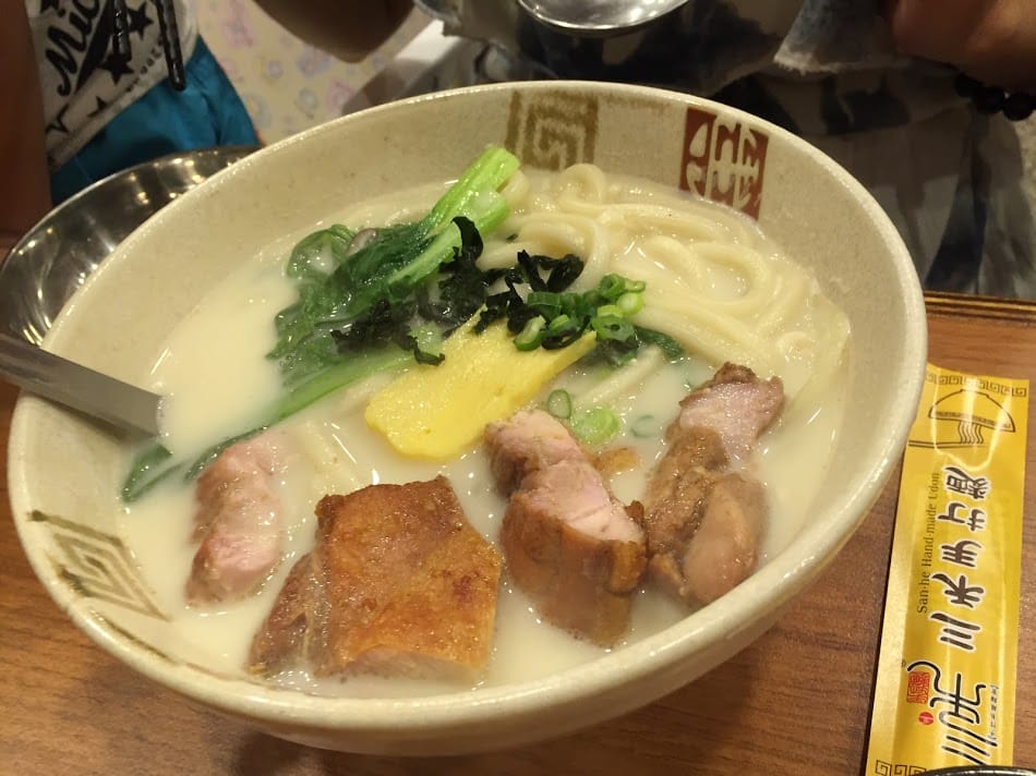 【桃園八德】三禾手打麵 烏龍麵udon：八德排隊美食