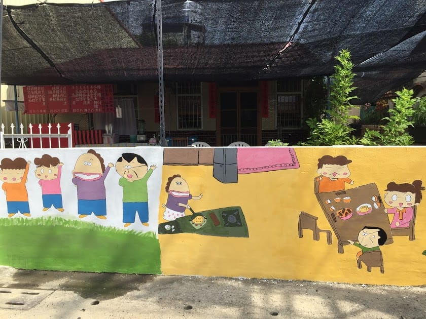 [台南]帶著孩子去找龍貓～＠台南善化胡家社區彩繪村