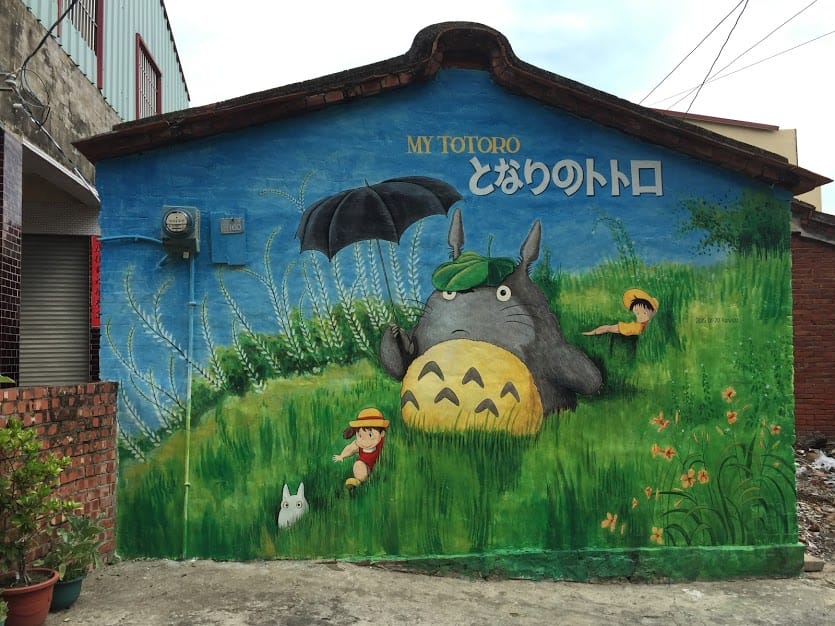 [台南]帶著孩子去找龍貓～part2＠大內龍貓公車站