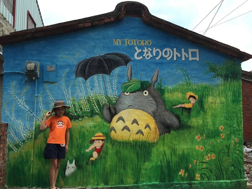 [台南]帶著孩子去找龍貓～part2＠大內龍貓公車站