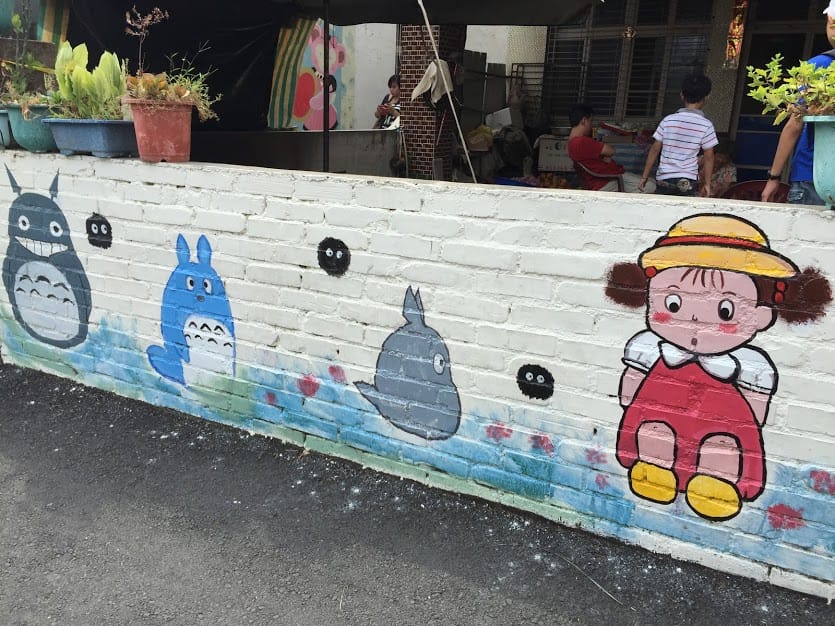 [台南]帶著孩子去找龍貓～part2＠大內龍貓公車站