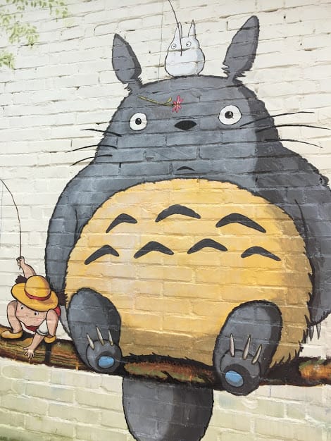 [台南]帶著孩子去找龍貓～part2＠大內龍貓公車站