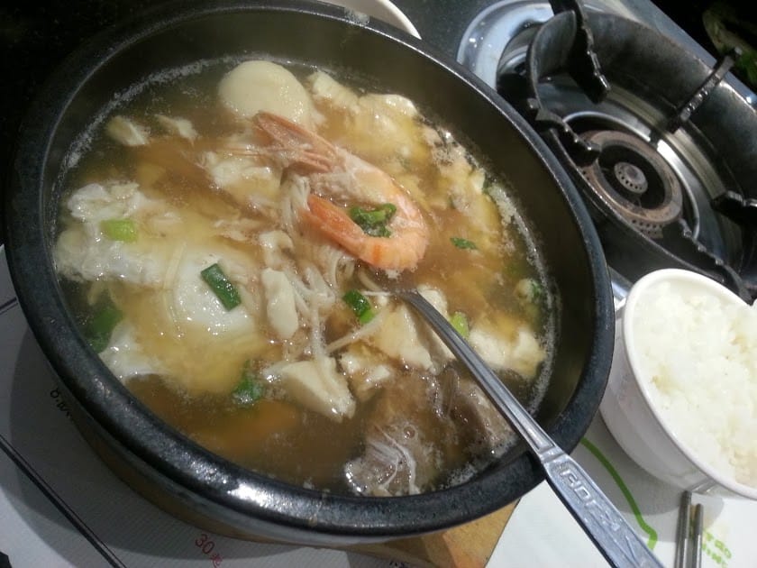 [中壢]大江。聖誕午餐～銅盤烤肉＆海鮮鍋＠韓鶴亭