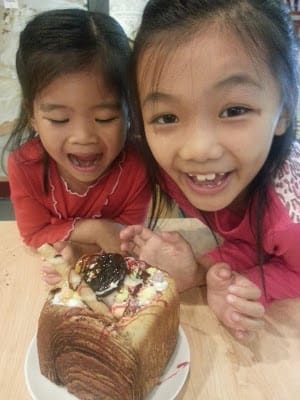 [桃園]親子好好玩～蜜糖吐司DIY＠點水樓。龜山