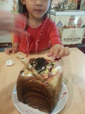 [桃園]親子好好玩～蜜糖吐司DIY＠點水樓。龜山