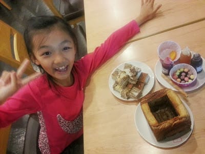 [桃園]親子好好玩～蜜糖吐司DIY＠點水樓。龜山