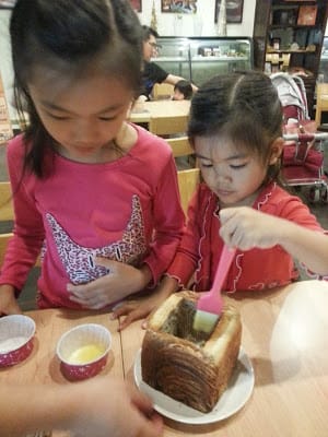 [桃園]親子好好玩～蜜糖吐司DIY＠點水樓。龜山