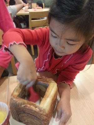 [桃園]親子好好玩～蜜糖吐司DIY＠點水樓。龜山