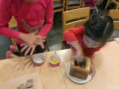 [桃園]親子好好玩～蜜糖吐司DIY＠點水樓。龜山