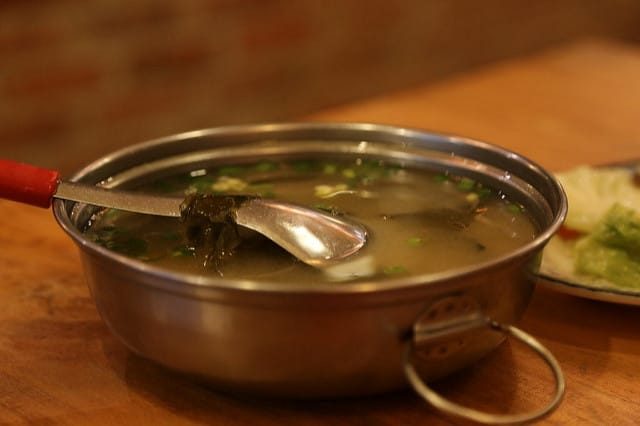 Travel。2nd緩島之旅～Day2[綠島]晚餐。池塘有魚＆18海厘浬