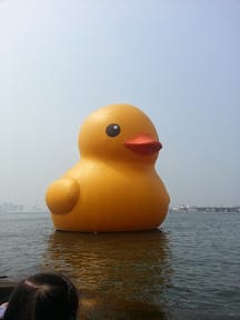 Travel。2nd緩島之旅～Day1[高雄光榮碼頭]黃色小鴨我們來啦！！