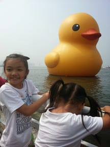 Travel。2nd緩島之旅～Day1[高雄光榮碼頭]黃色小鴨我們來啦！！