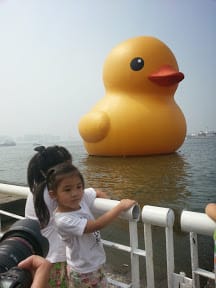 Travel。2nd緩島之旅～Day1[高雄光榮碼頭]黃色小鴨我們來啦！！