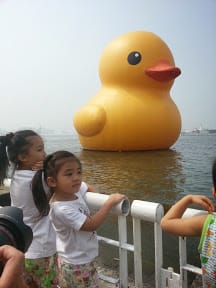 Travel。2nd緩島之旅～Day1[高雄光榮碼頭]黃色小鴨我們來啦！！