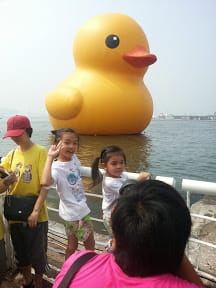 Travel。2nd緩島之旅～Day1[高雄光榮碼頭]黃色小鴨我們來啦！！
