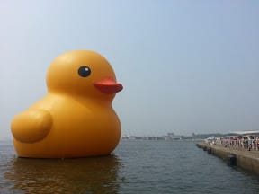 Travel。2nd緩島之旅～Day1[高雄光榮碼頭]黃色小鴨我們來啦！！