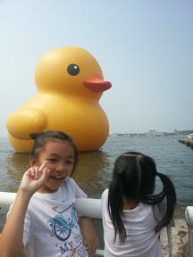 Travel。2nd緩島之旅～Day1[高雄光榮碼頭]黃色小鴨我們來啦！！