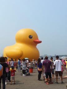 Travel。2nd緩島之旅～Day1[高雄光榮碼頭]黃色小鴨我們來啦！！