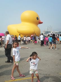 Travel。2nd緩島之旅～Day1[高雄光榮碼頭]黃色小鴨我們來啦！！