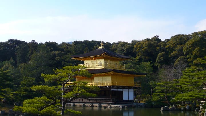 2008 [Kyoto京都]賞櫻之旅Day3#2  最愛御室櫻仁和寺&最美金閣寺