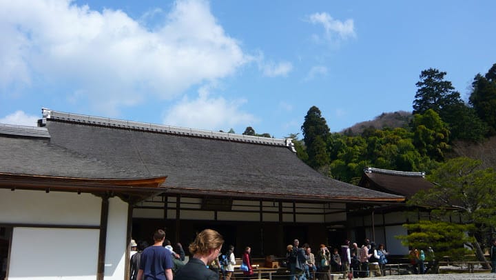 2008 [Kyoto京都]賞櫻之旅Day2#2 東山慈照寺~銀閣寺整修中