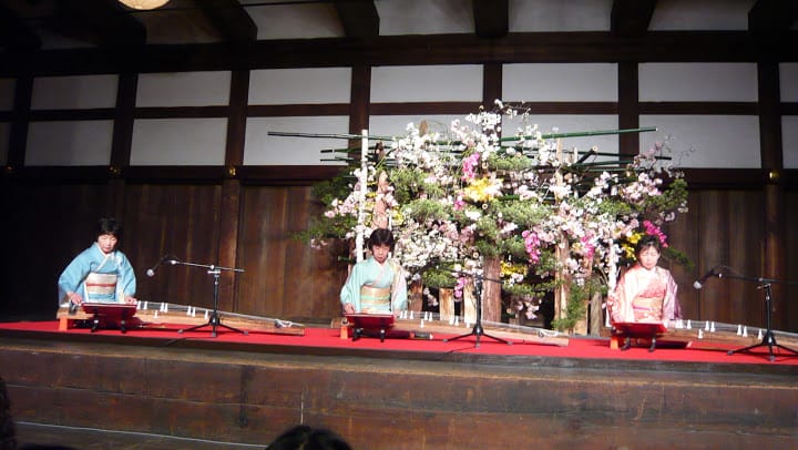 2008 [Kyoto京都]賞櫻之旅Day1#5 二條城夜櫻音樂會