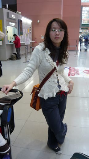 2008 [Kyoto京都]賞櫻之旅Day1#1 關西空港坐HARUKA前往京都！