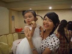 馨馨&馨姑姑@新莊婚禮