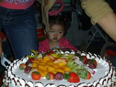 馨馨一歲生日快樂!