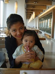 馨馨”響”吃下午茶