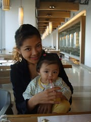 馨馨”響”吃下午茶